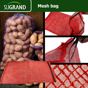  Συσκευασία Vegetable PP Mesh Τσάντα Onion Packing Raschel Mesh Bag
