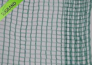 Τετράγωνο σκούρο πράσινο δίχτυ συγκομιδής 31 gsm