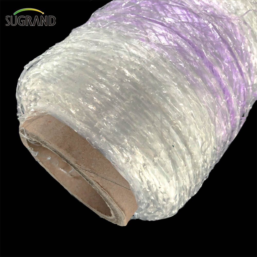 100% HDPE με UV Net Bale Wrap Hay Net Πλαστικό δίχτυ παλετών