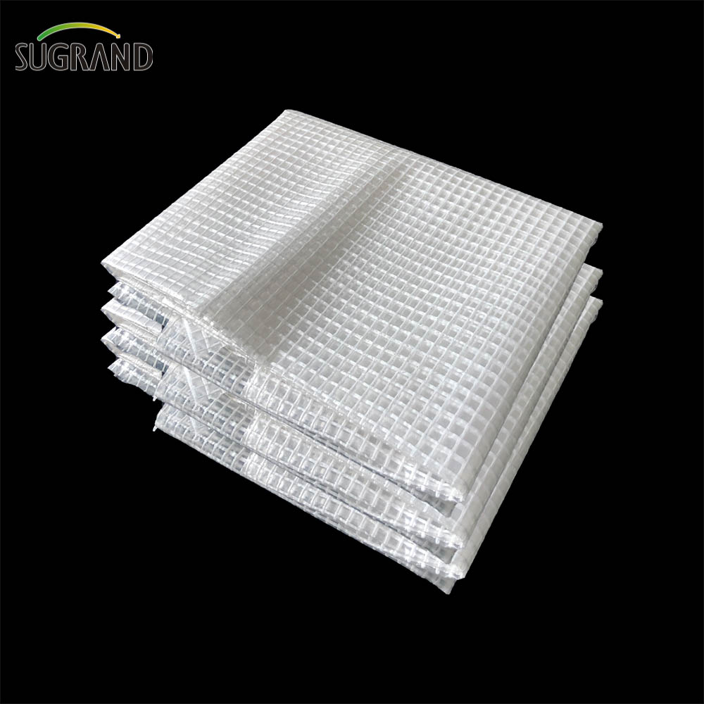 Λευκό PVC Πυρίμαχο Φύλλο Σκαλωσιάς Πλέγμα PE μουσαμάς
